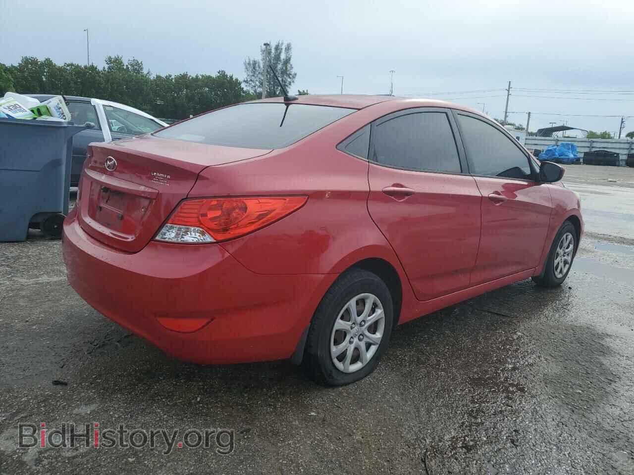 2013 HYUNDAI ACCENT - VIN: KMHCT4AE0DU483148 - Фото 3