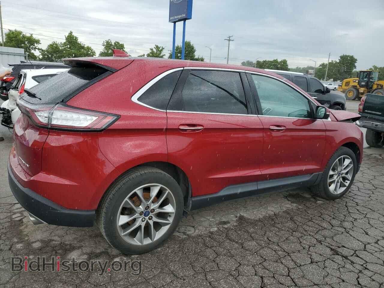 2015 FORD EDGE - VIN: 2FMTK3K85FBB08371 - Фото 3