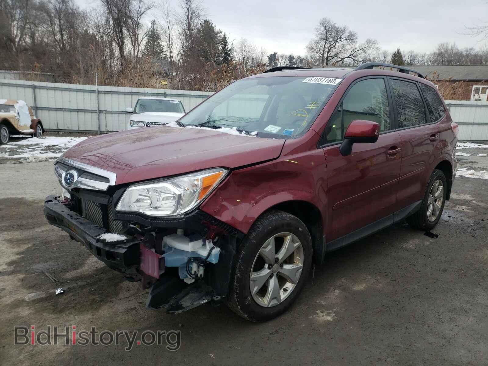 2014 SUBARU FORESTER - VIN: JF2SJAEC6EH560078 - Фото 2