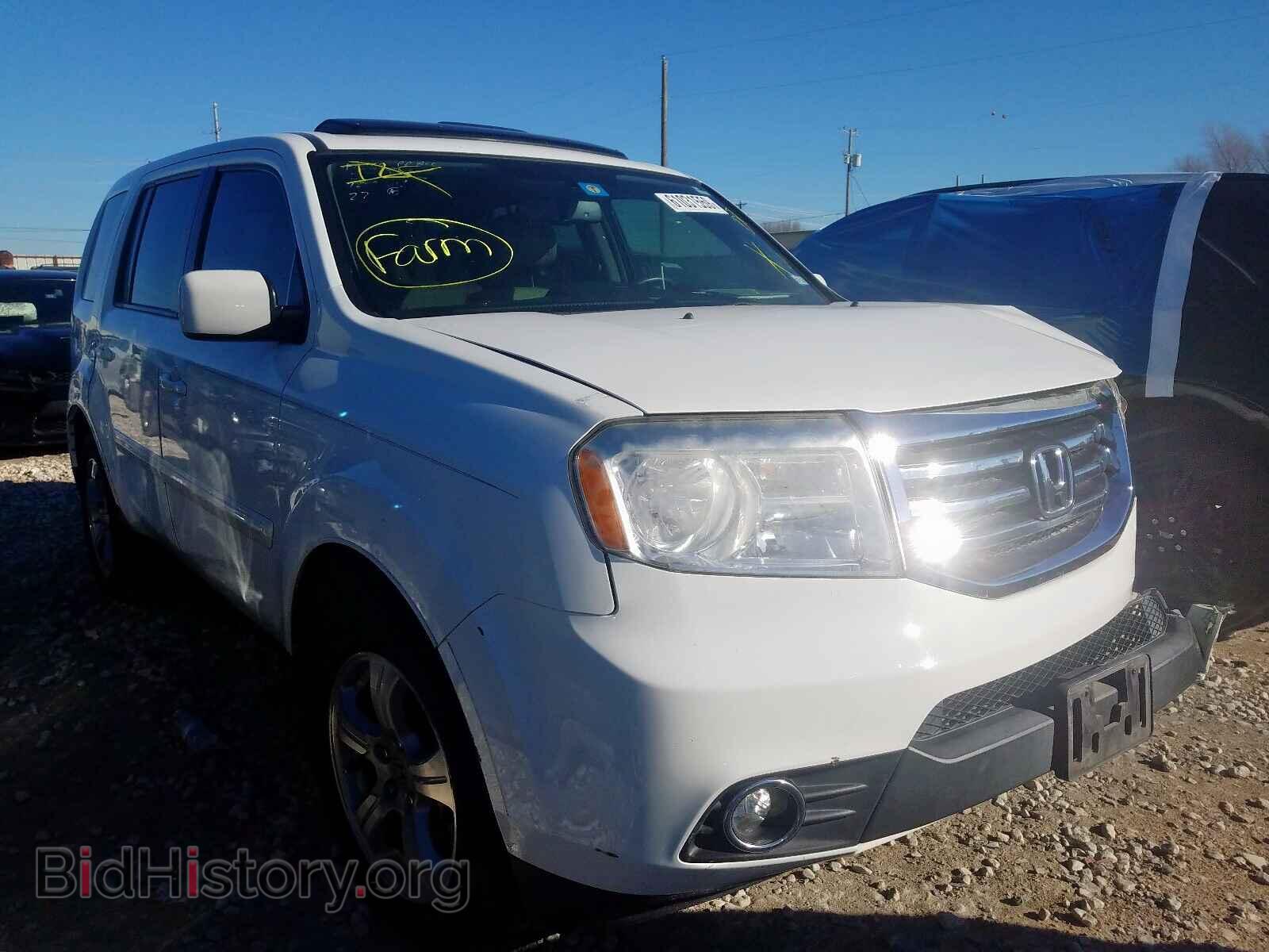 Photo 5FNYF3H55DB018519 - HONDA PILOT 2013
