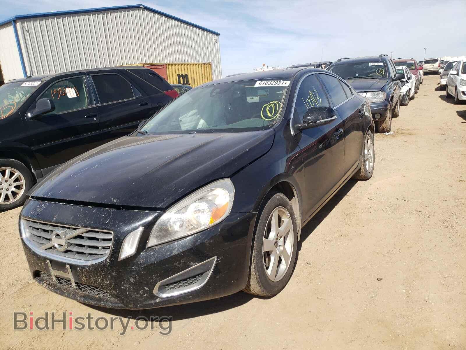 2012 VOLVO S60 - VIN: YV1622FS7C2125511 - Фото 2