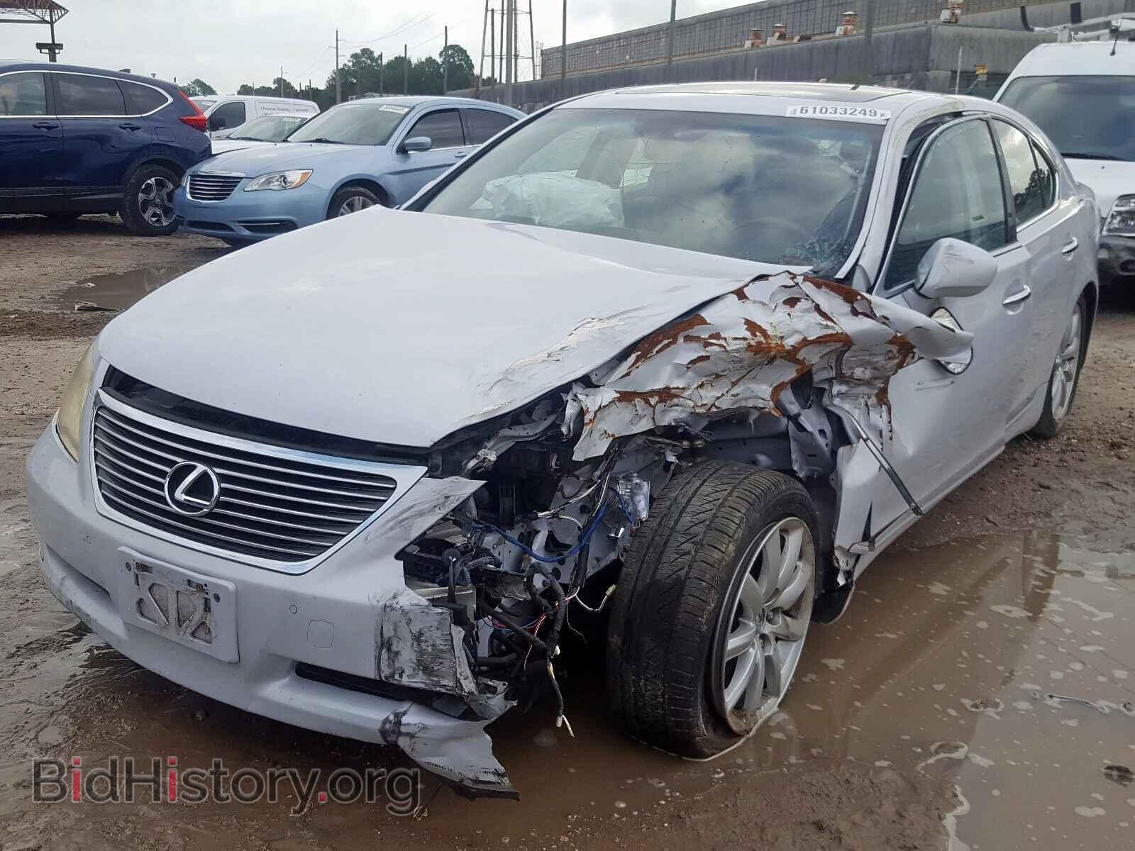 2008 LEXUS LS460 - VIN: JTHBL46F285065237 - Фото 2