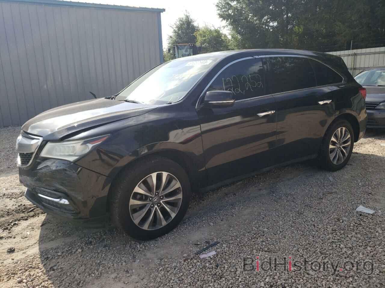 Photo 5FRYD3H43EB003899 - ACURA MDX 2014