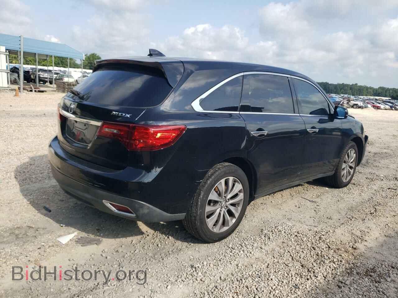2014 ACURA MDX - VIN: 5FRYD3H43EB003899 - Фото 3