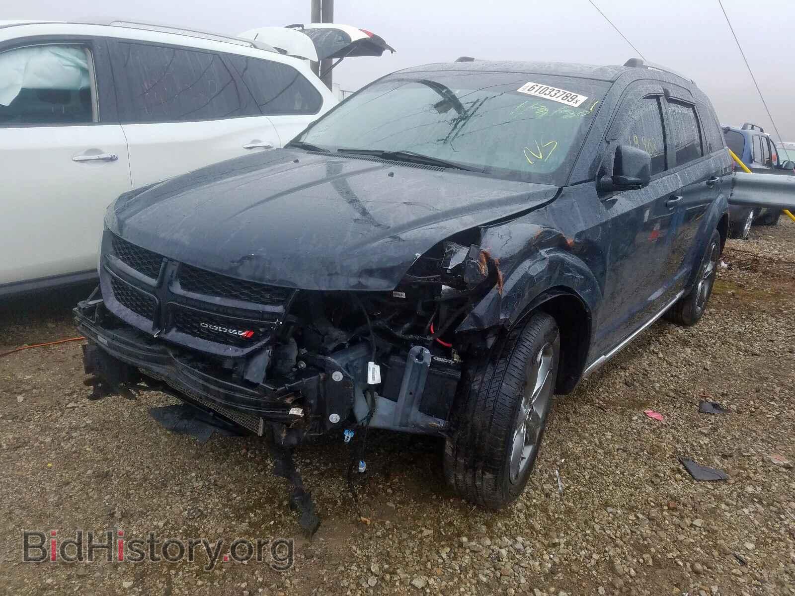 2017 DODGE JOURNEY - VIN: 3C4PDCGB1HT702662 - Фото 2