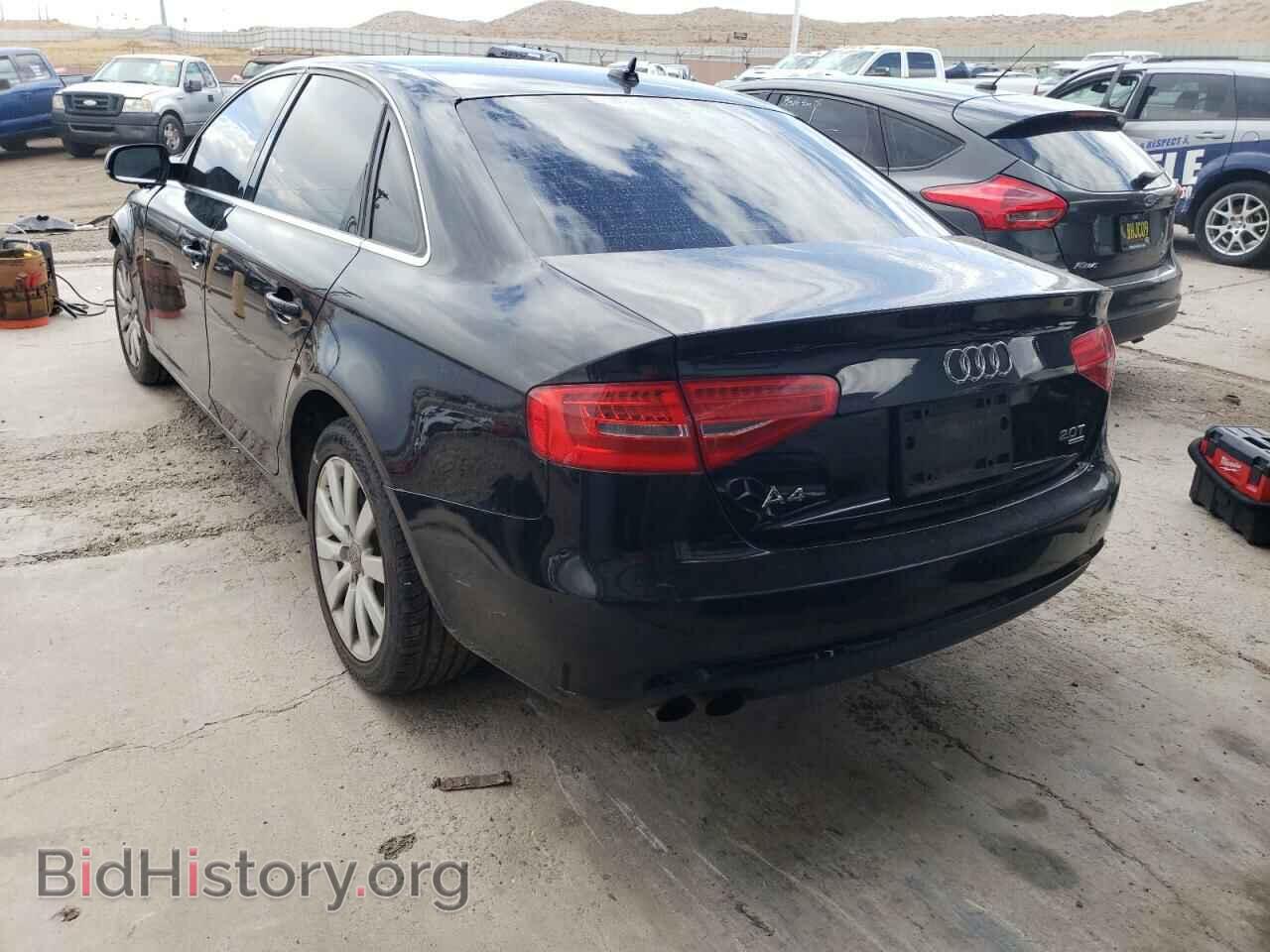 2013 AUDI A4 - VIN: WAUBFAFL0DN050711 - Фото 2