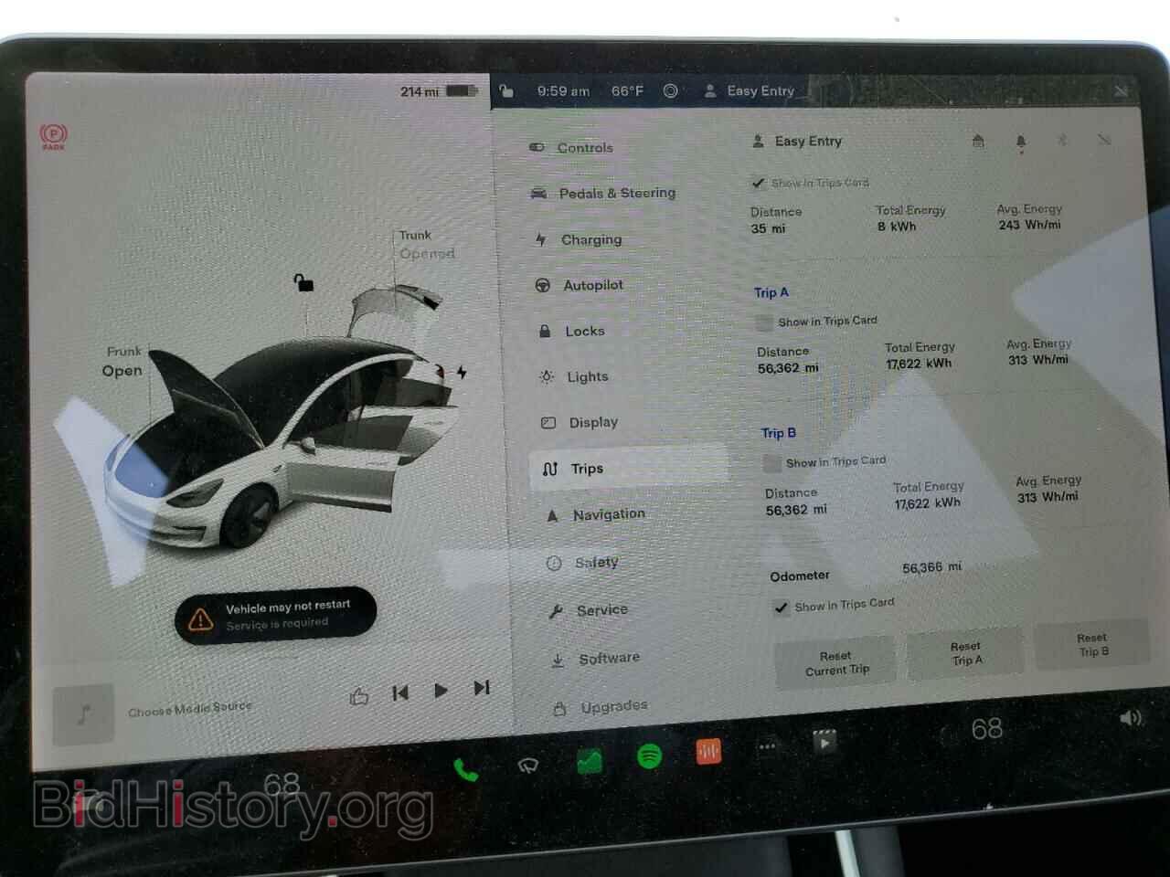 2018 TESLA MODEL 3 - VIN: 5YJ3E1EB6JF094662 - Фото 9