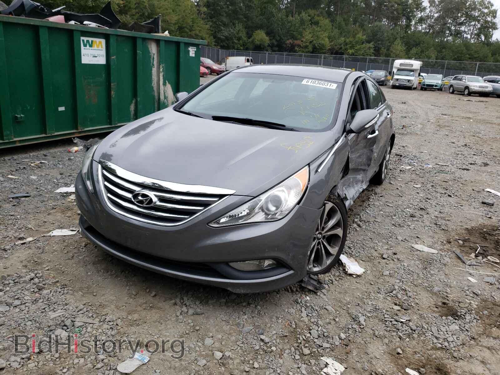 2014 HYUNDAI SONATA - VIN: 5NPEC4AB6EH941886 - Фото 2