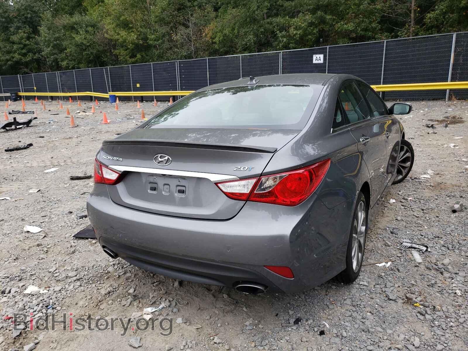 2014 HYUNDAI SONATA - VIN: 5NPEC4AB6EH941886 - Фото 4