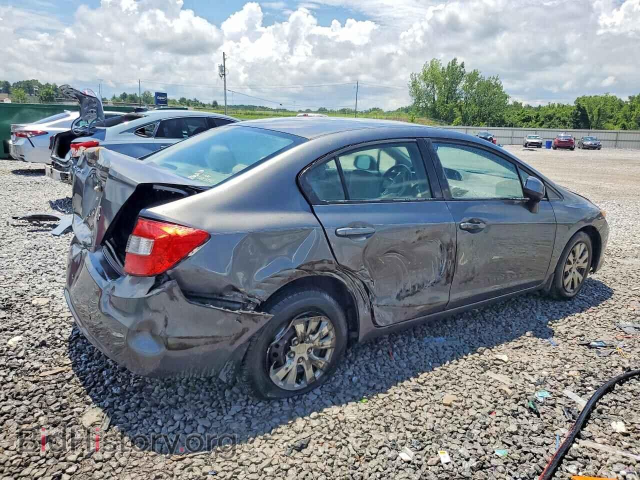 2012 HONDA CIVIC - VIN: 19XFB2F55CE013700 - Фото 3