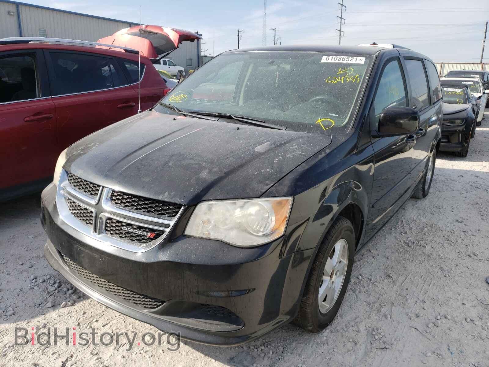 2013 DODGE GRAND CARA - VIN: 2C4RDGCG2DR524355 - Фото 2