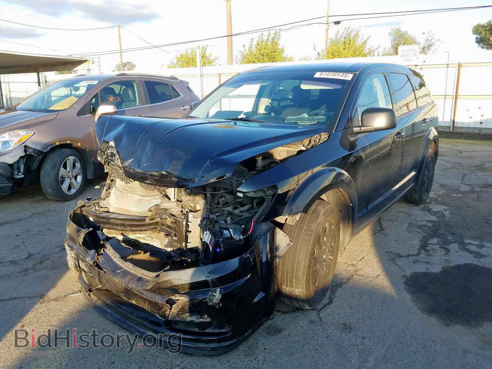 2015 DODGE JOURNEY - VIN: 3C4PDCAB9FT644855 - Фото 2