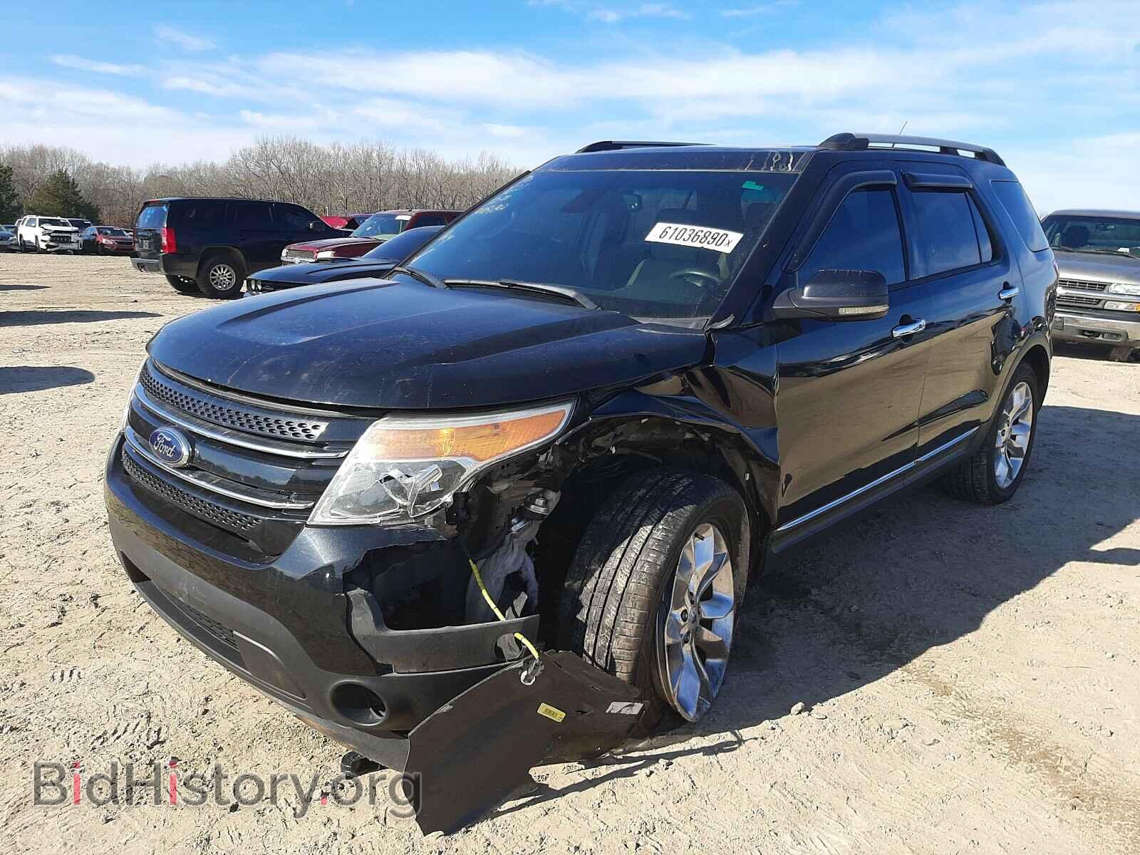 2013 FORD EXPLORER - VIN: 1FM5K8F84DGA18182 - Фото 2