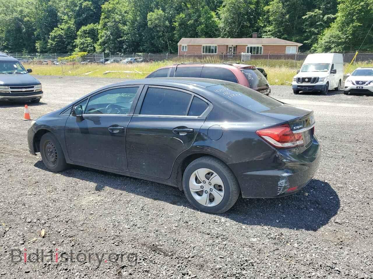 2014 HONDA CIVIC - VIN: 2HGFB2F51EH527732 - Фото 2