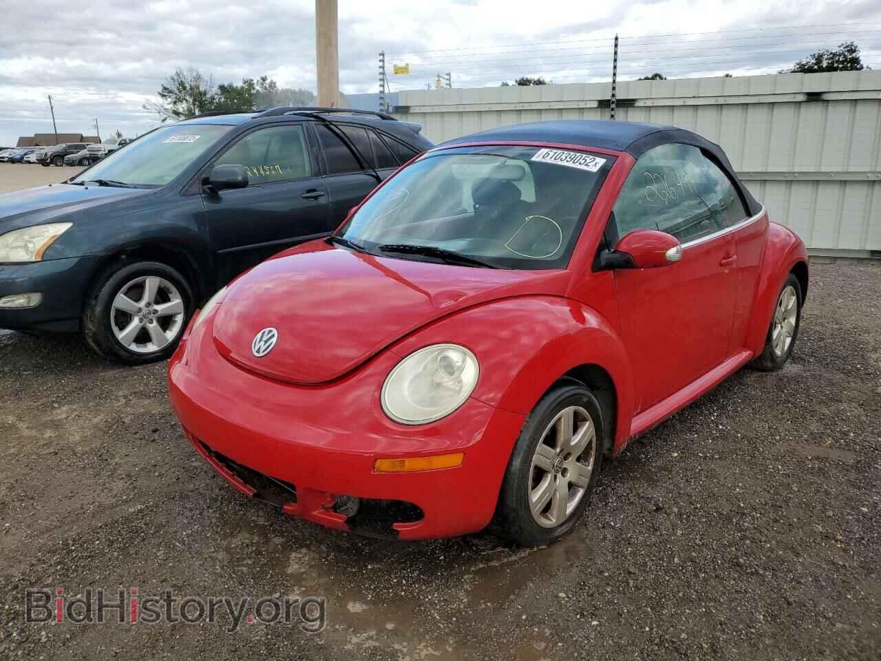 2007 VOLKSWAGEN BEETLE - VIN: 3VWRF31Y97M400400 - Фото 2