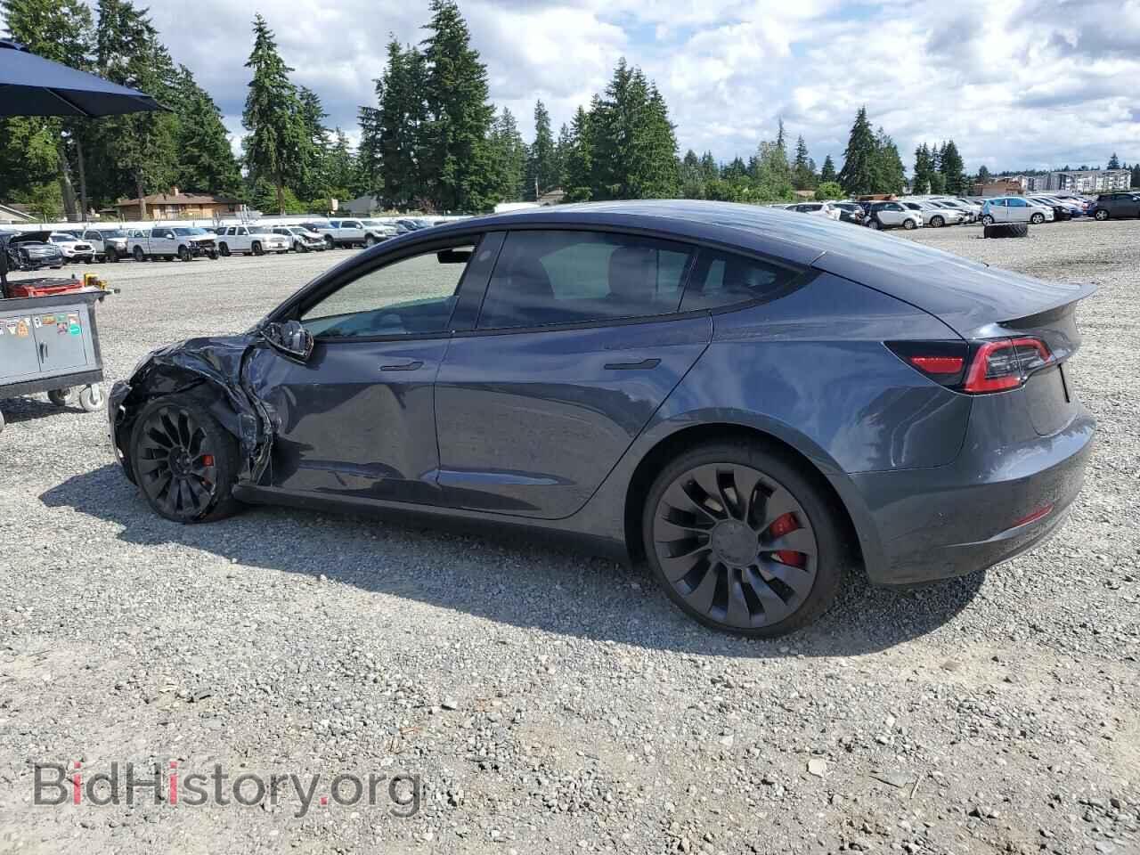 2023 TESLA MODEL 3 - VIN: 5YJ3E1EC0PF637621 - Фото 2
