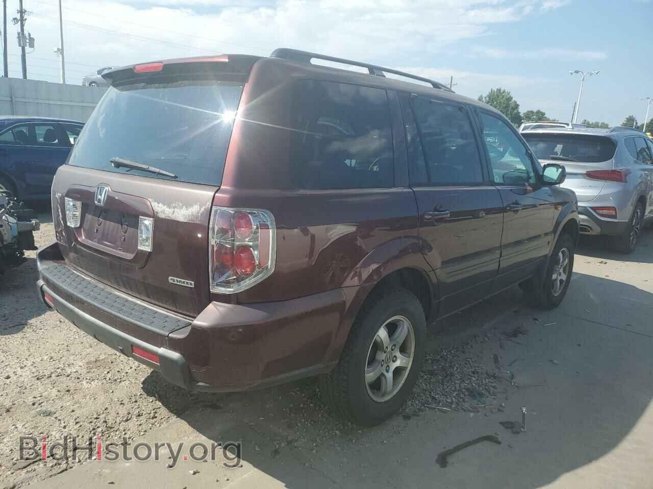 2007 HONDA PILOT - VIN: 2HKYF18427H526139 - Фото 3