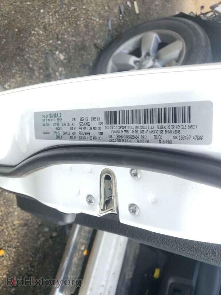 2019 RAM 1500 - VIN: 1C6RR6FT0KS728434 - Фото 10