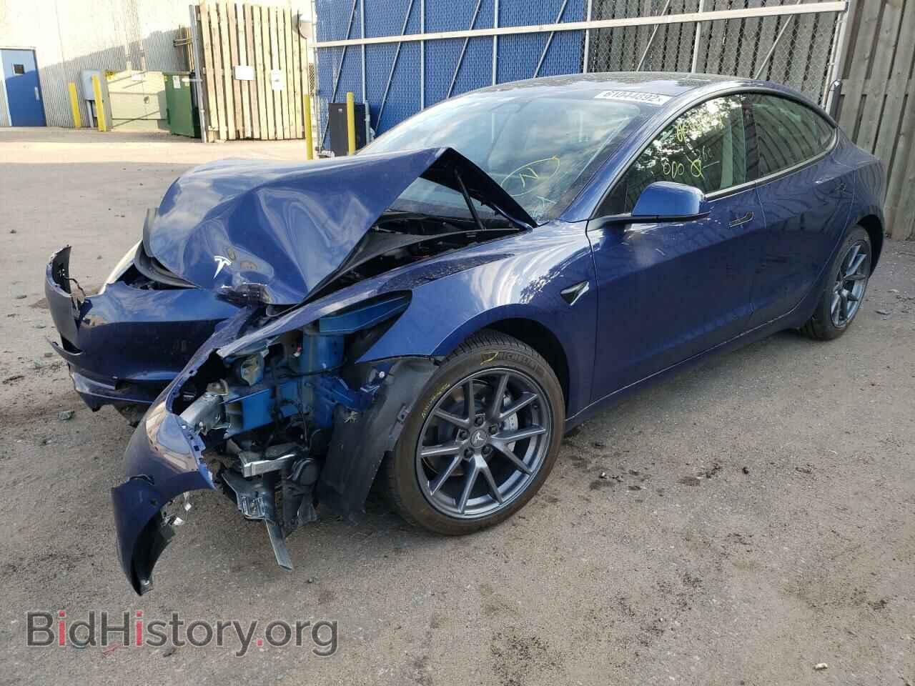 2022 TESLA MODEL 3 - VIN: 5YJ3E1EB9NF227100 - Фото 2