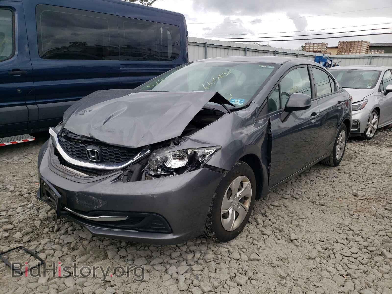 2013 HONDA CIVIC - VIN: 19XFB2F57DE269600 - Фото 2