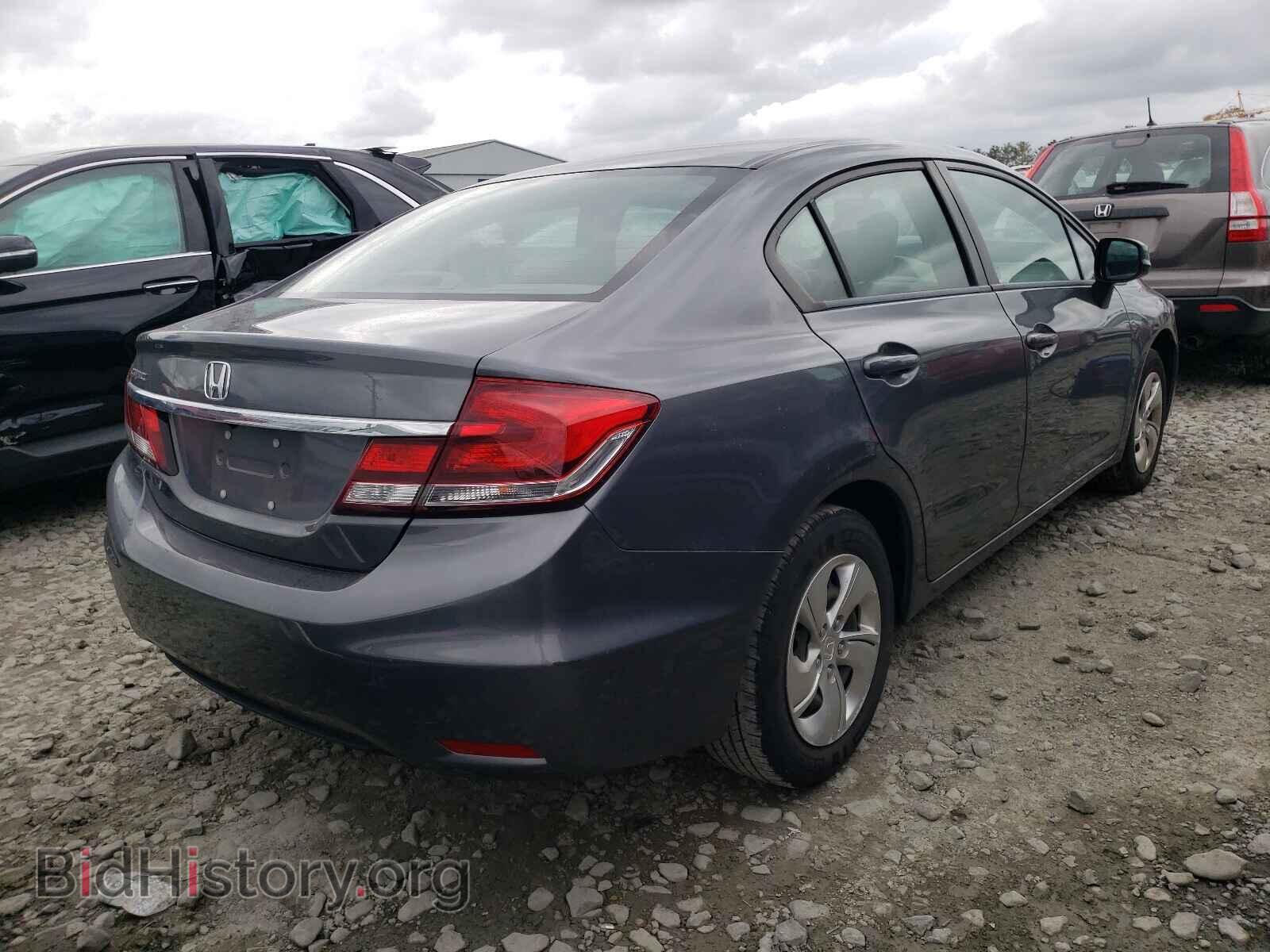 2013 HONDA CIVIC - VIN: 19XFB2F57DE269600 - Фото 4