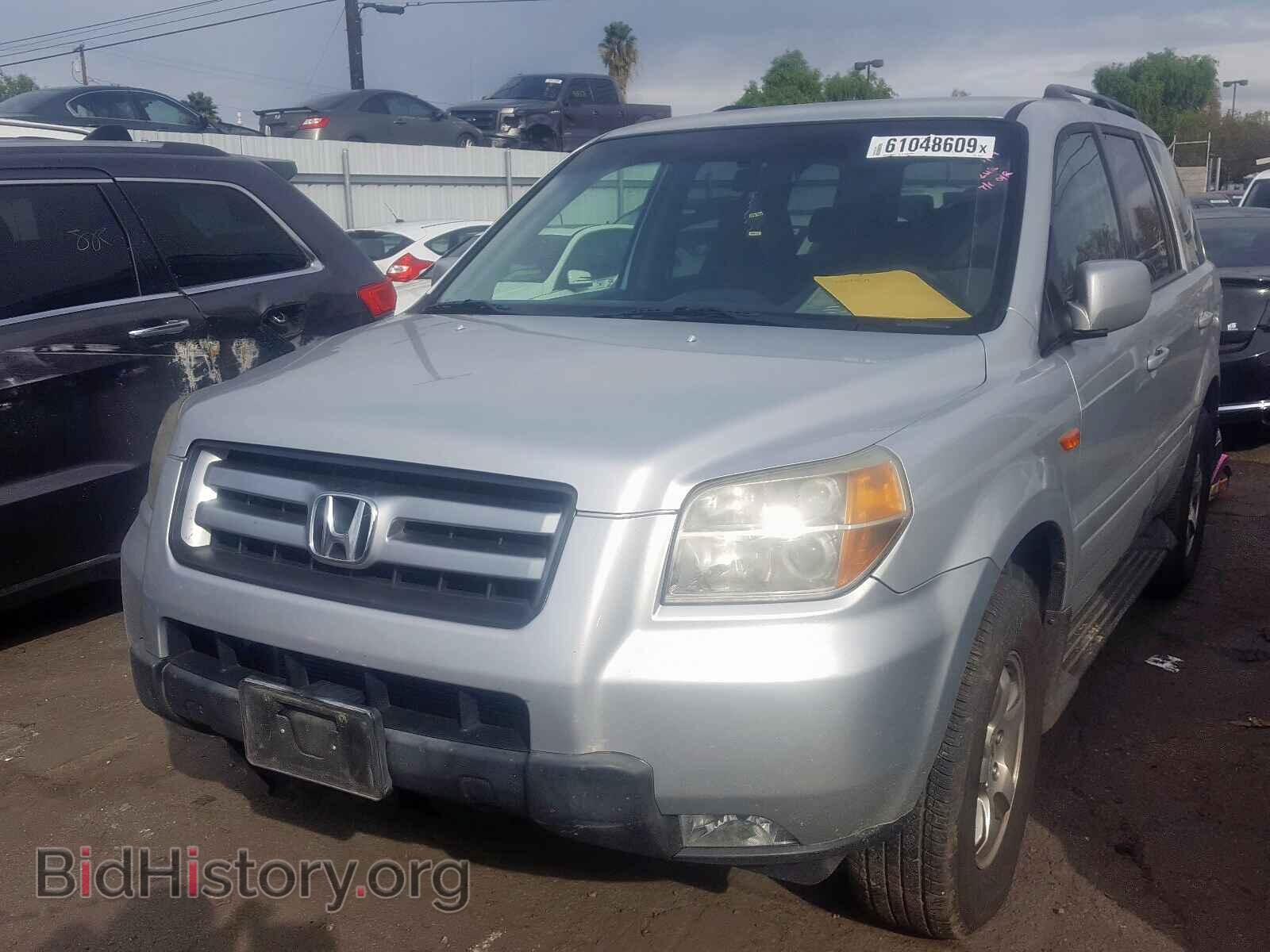 2006 HONDA PILOT - VIN: 5FNYF28496B044254 - Фото 2