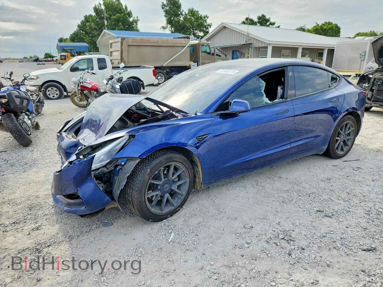 Photo 5YJ3E1EA4MF014593 - TESLA MODEL 3 2021