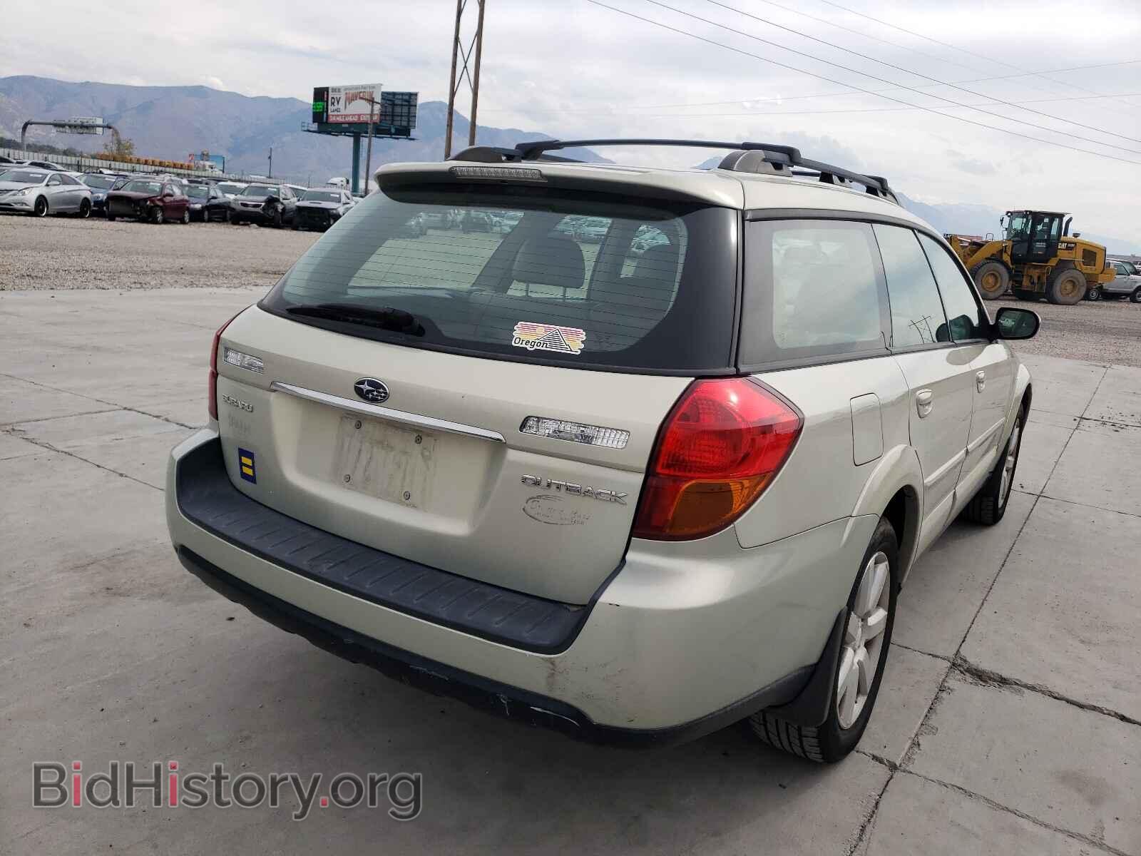 2007 SUBARU OUTBACK - VIN: 4S4BP62CX77306036 - Фото 4