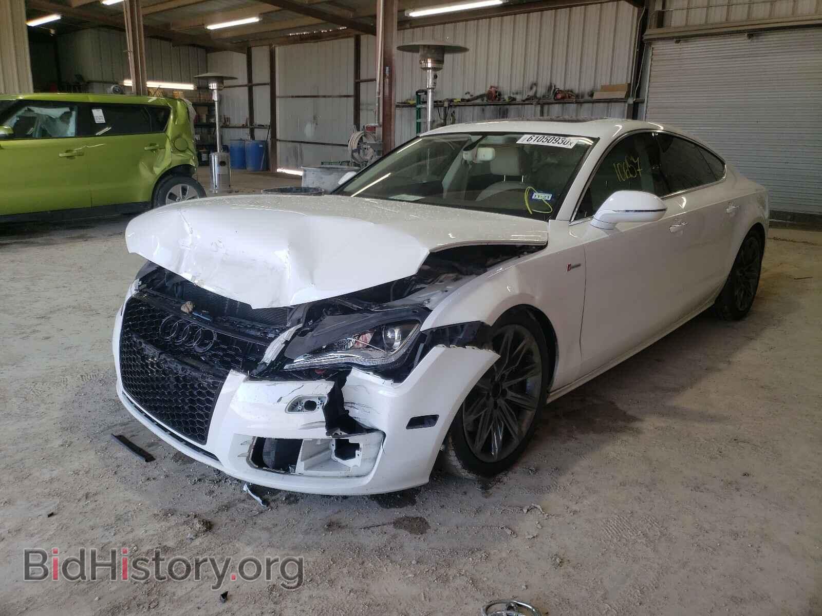 2014 AUDI A7 - VIN: WAUWGAFC2EN066442 - Фото 2