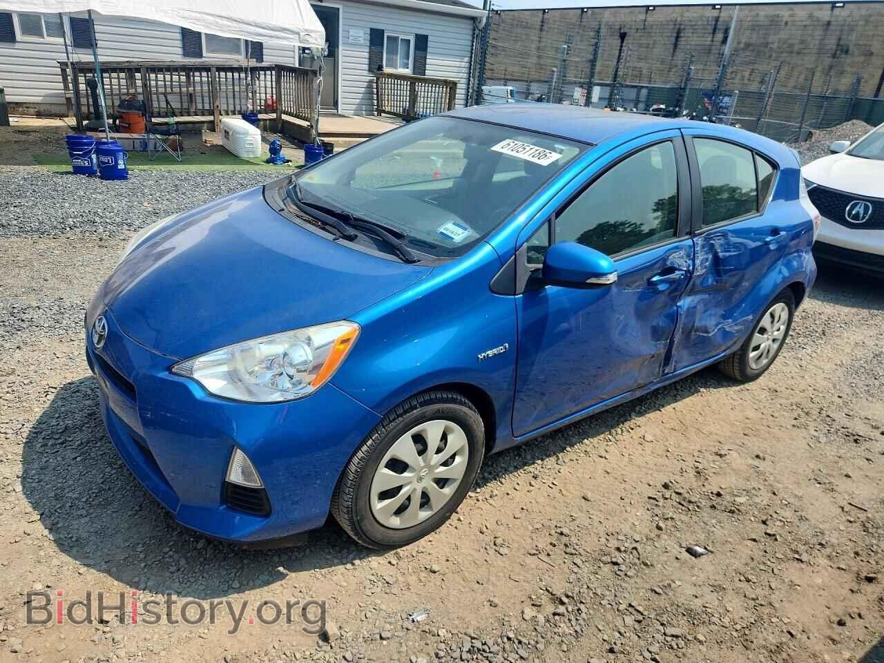 Photo JTDKDTB32E1073992 - TOYOTA PRIUS 2014