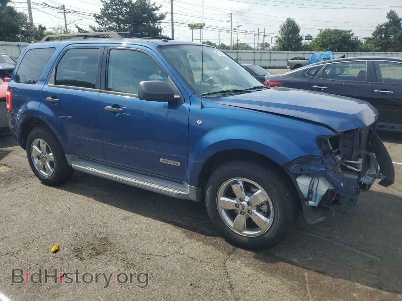 2008 FORD ESCAPE - VIN: 1FMCU03128KE68362 - Фото 4