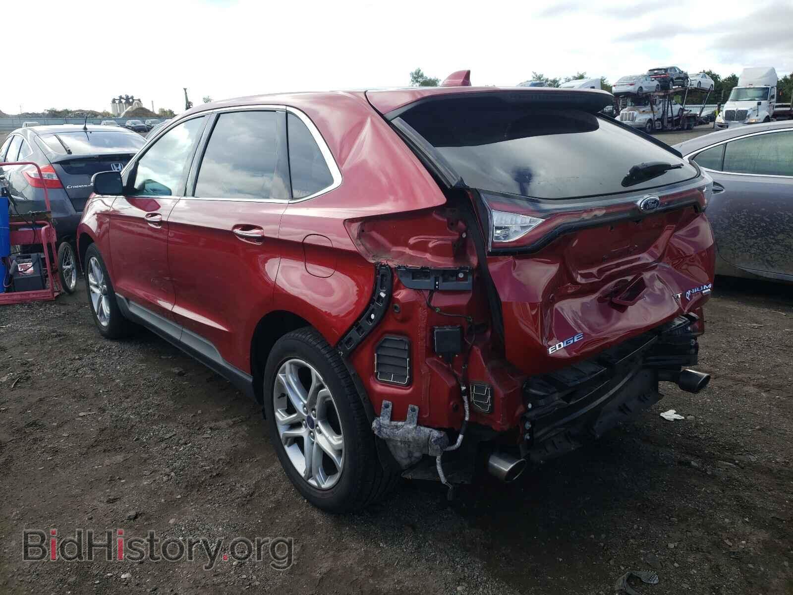 2015 FORD EDGE - VIN: 2FMTK4K80FBB69777 - Фото 3
