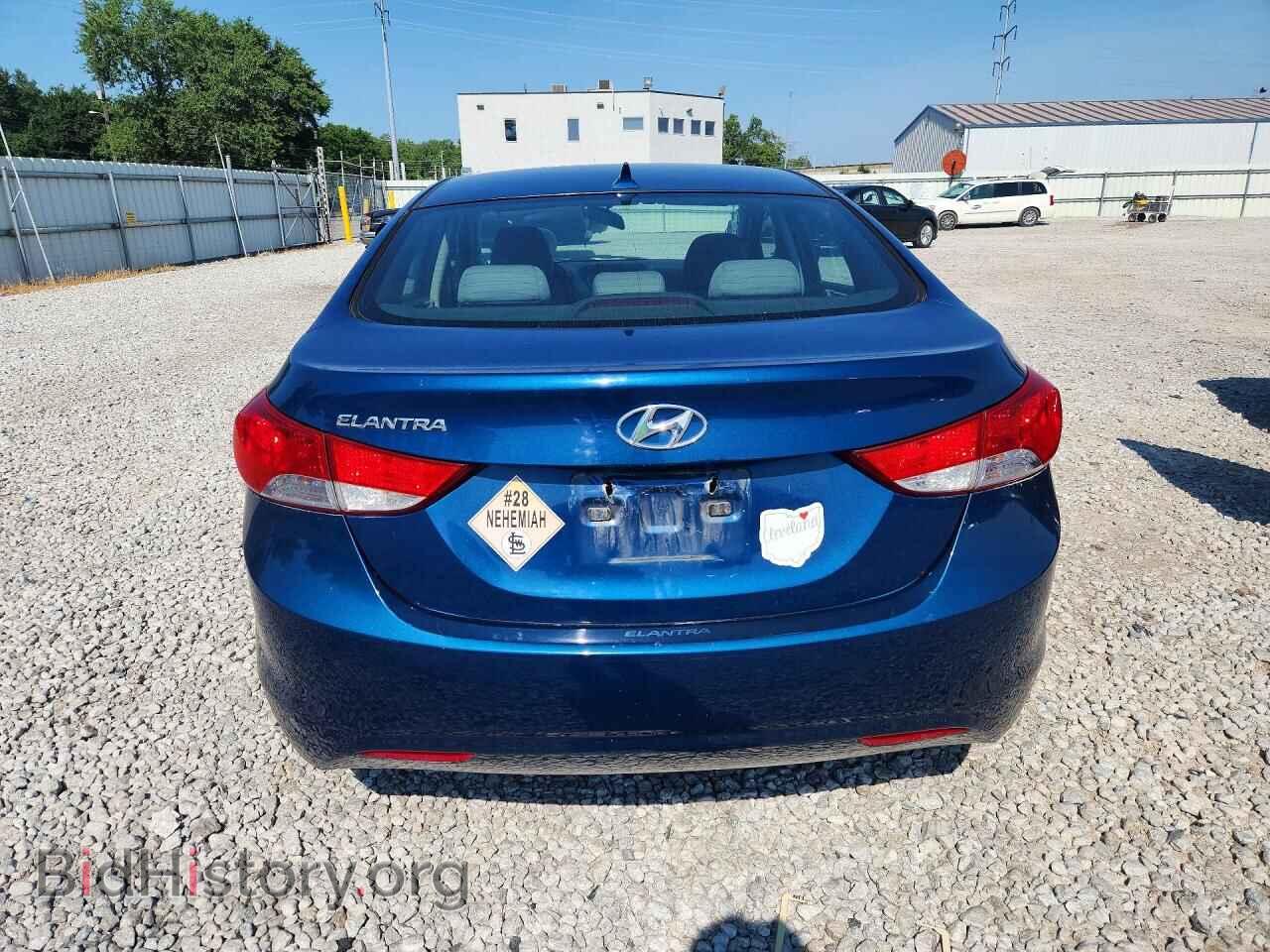 2013 HYUNDAI ELANTRA - VIN: KMHDH4AEXDU973151 - Фото 6