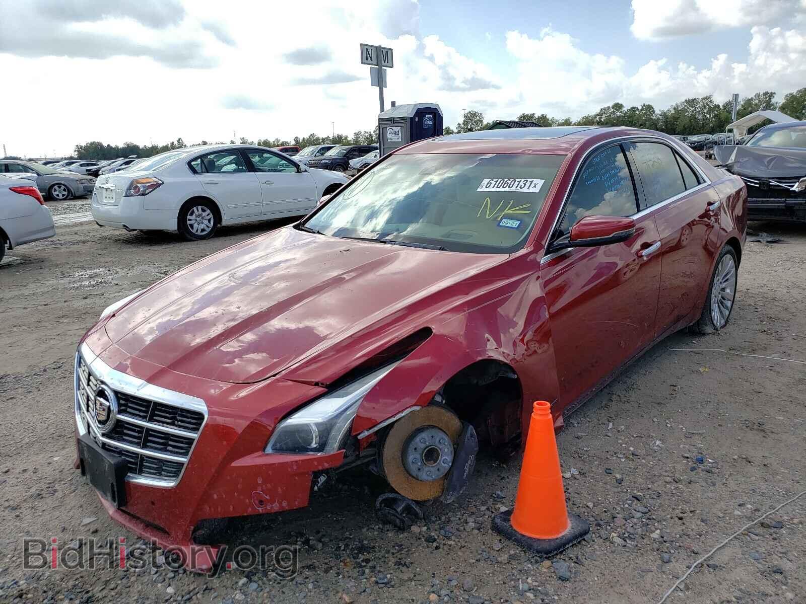 2014 CADILLAC CTS - VIN: 1G6AS5SX6E0176292 - Фото 2