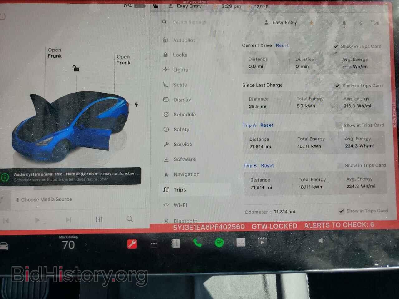 2023 TESLA MODEL 3 - VIN: 5YJ3E1EA6PF402560 - Фото 9
