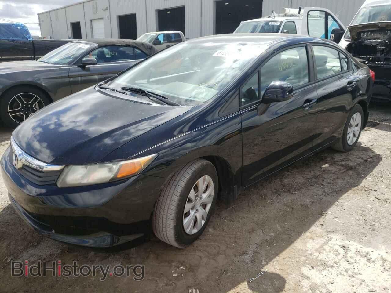 2012 HONDA CIVIC - VIN: 19XFB2F56CE101137 - Фото 2