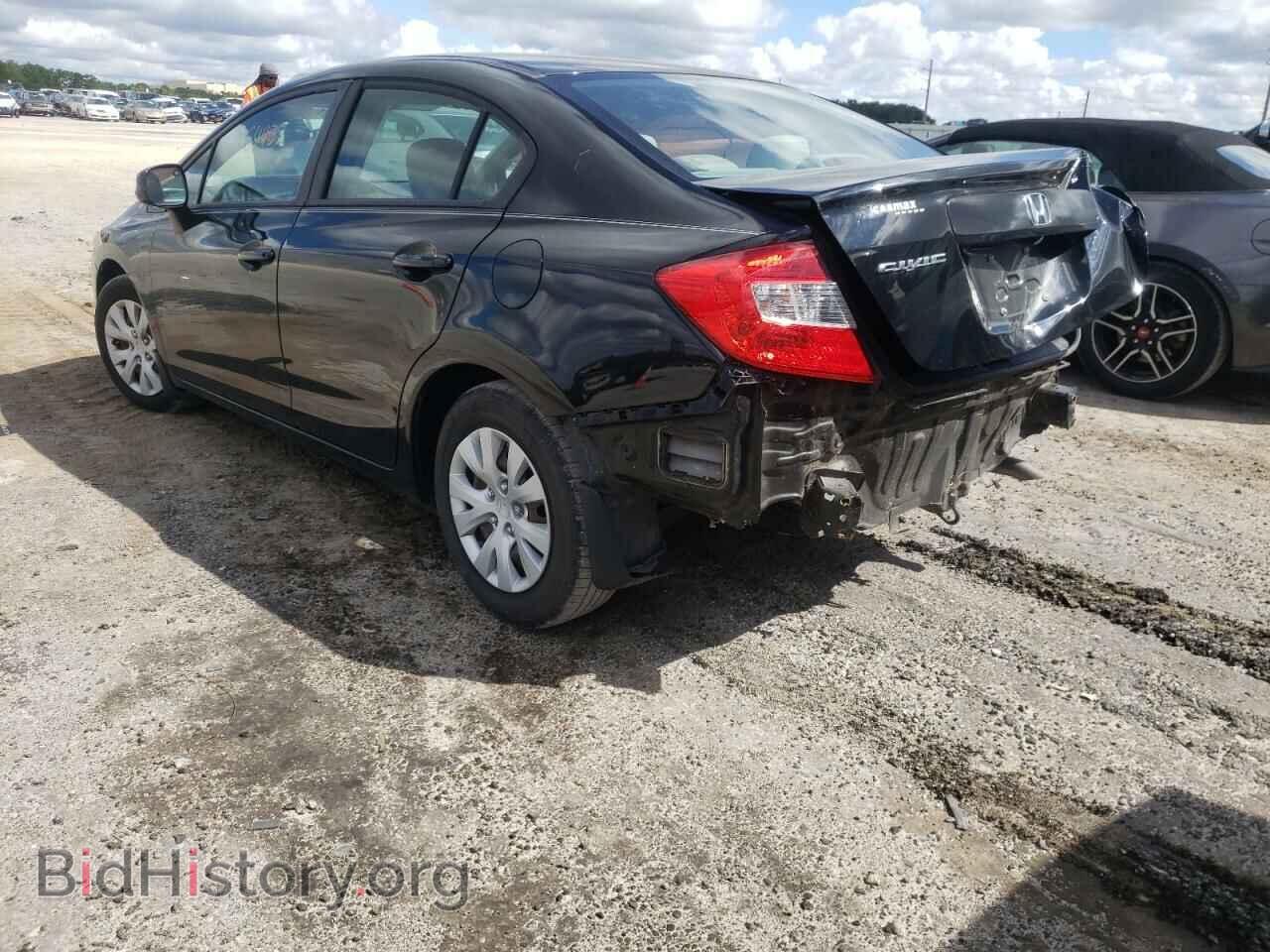2012 HONDA CIVIC - VIN: 19XFB2F56CE101137 - Фото 3