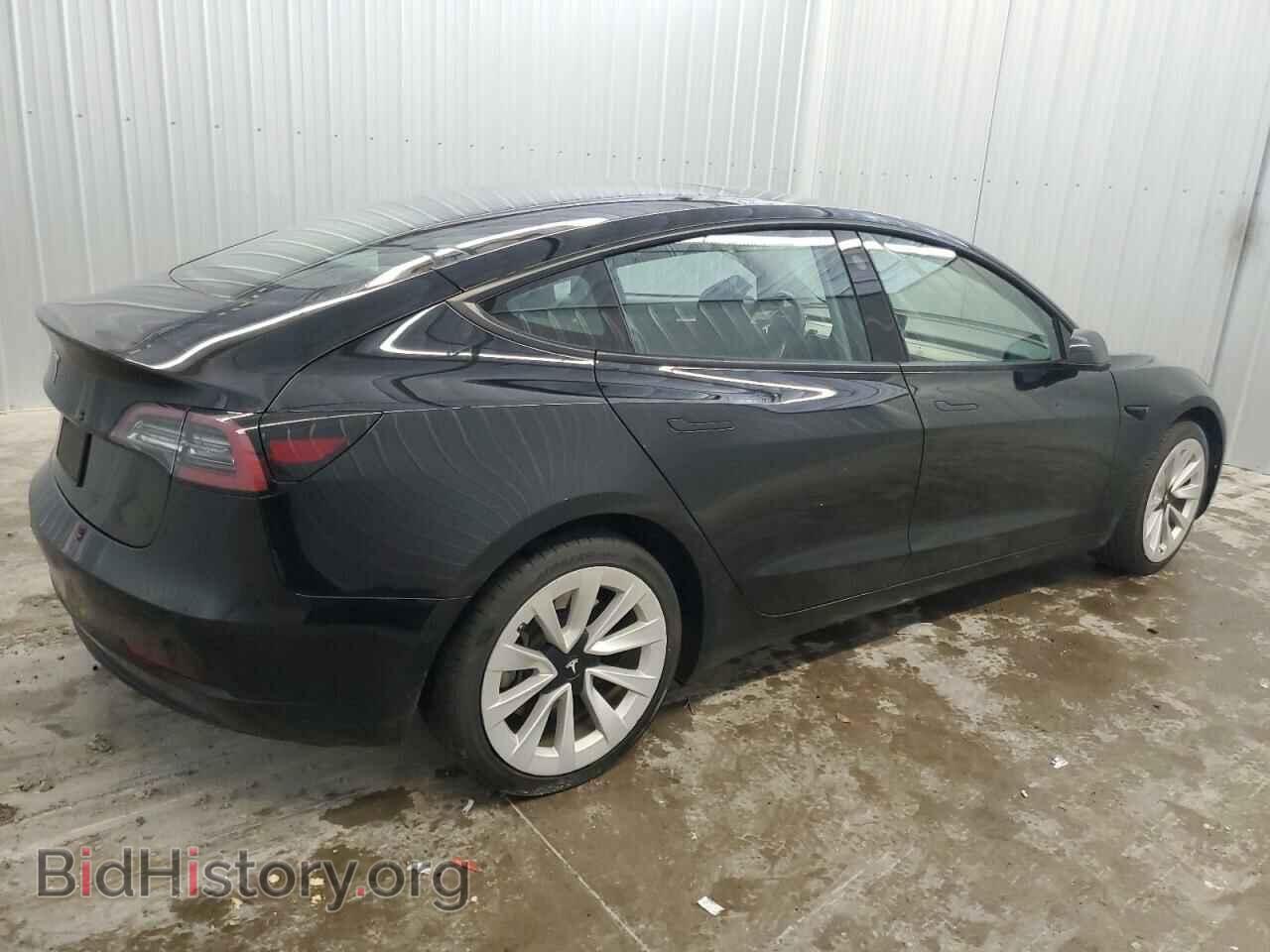 2022 TESLA MODEL 3 - VIN: 5YJ3E1EA0NF371738 - Фото 3