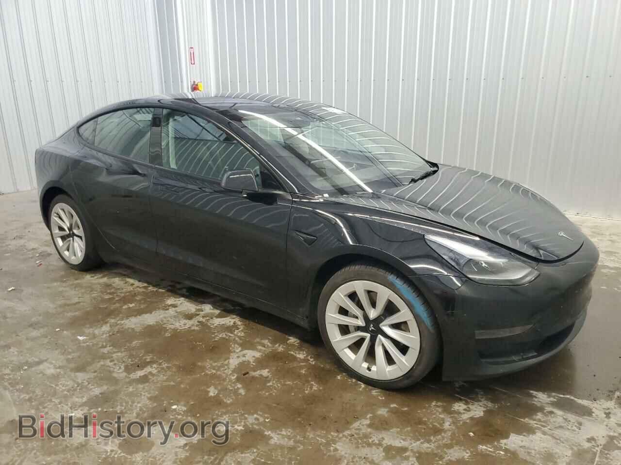 2022 TESLA MODEL 3 - VIN: 5YJ3E1EA0NF371738 - Фото 4