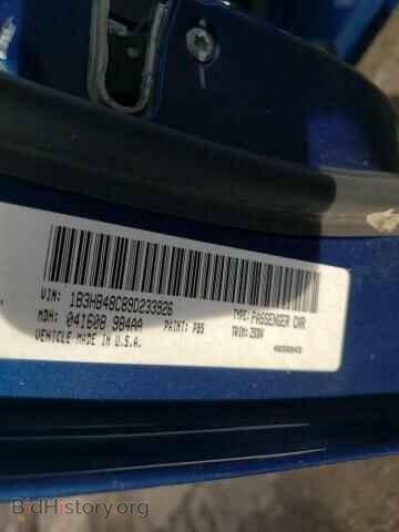 2009 DODGE CALIBER - VIN: 1B3HB48C89D233926 - Фото 10