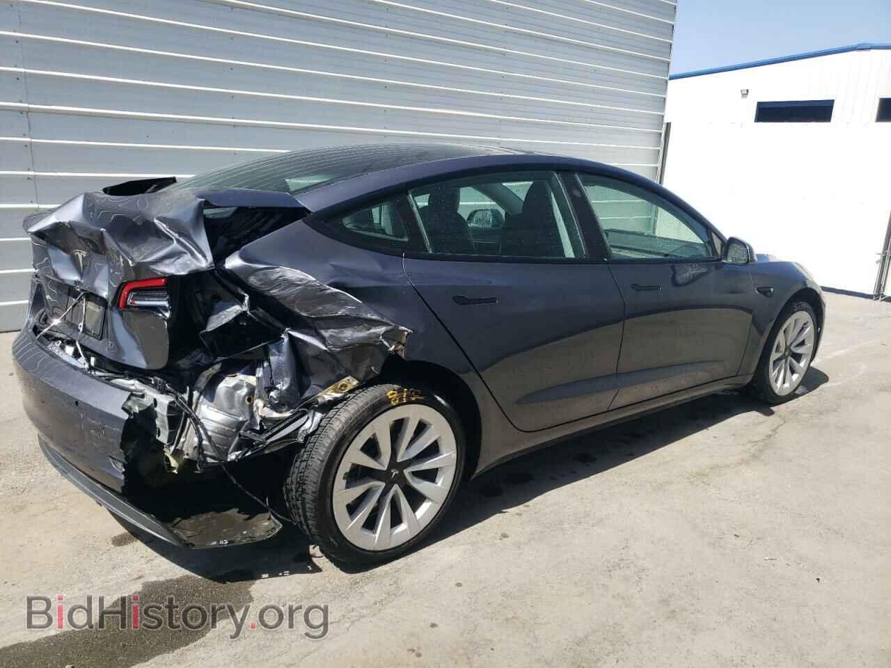 2022 TESLA MODEL 3 - VIN: 5YJ3E1EA4NF191792 - Фото 3