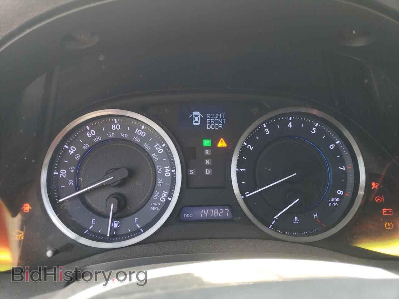 2012 LEXUS IS - VIN: JTHBF5C24C5169462 - Photo 9
