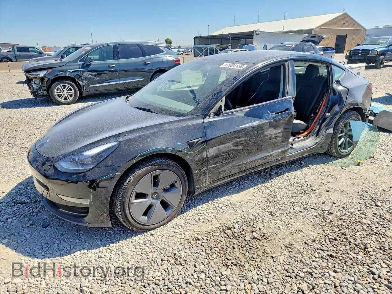 Photo 5YJ3E1EB2NF120258 - TESLA MODEL 3 2022