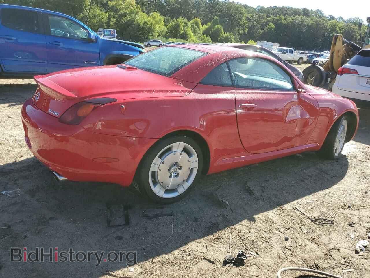 2005 LEXUS SC430 - VIN: JTHFN48YX50065134 - Фото 3