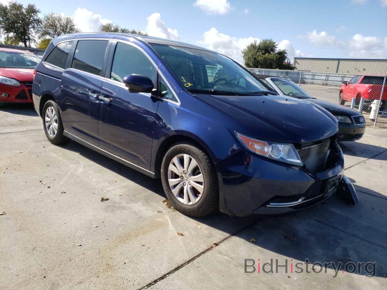 Фотография 5FNRL5H69GB046846 - HONDA ODYSSEY 2016