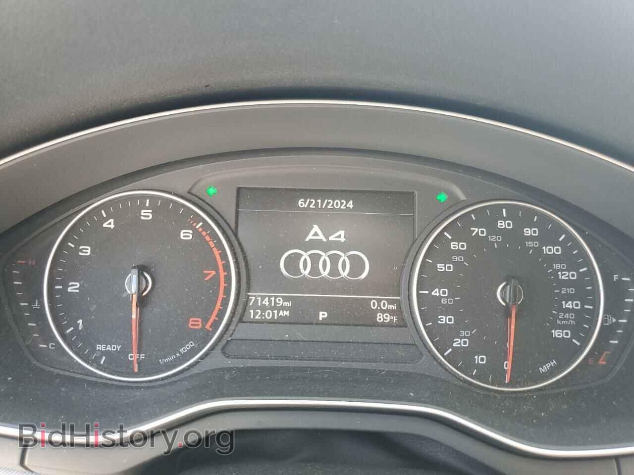 2017 AUDI A4 - VIN: WAUGMAF48HA153358 - Фото 9
