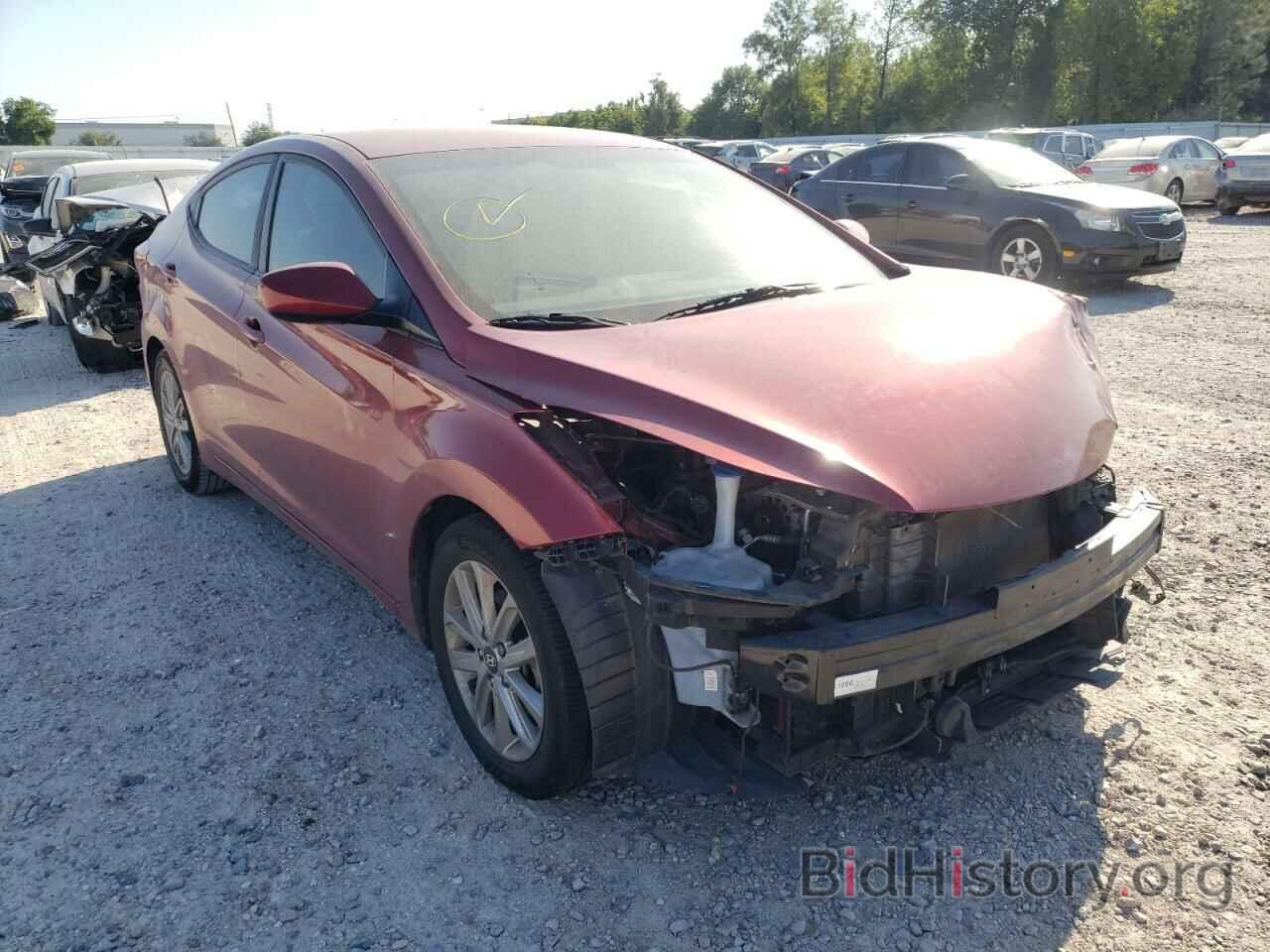 Photo 5NPDH4AE0GH789050 - HYUNDAI ELANTRA 2016