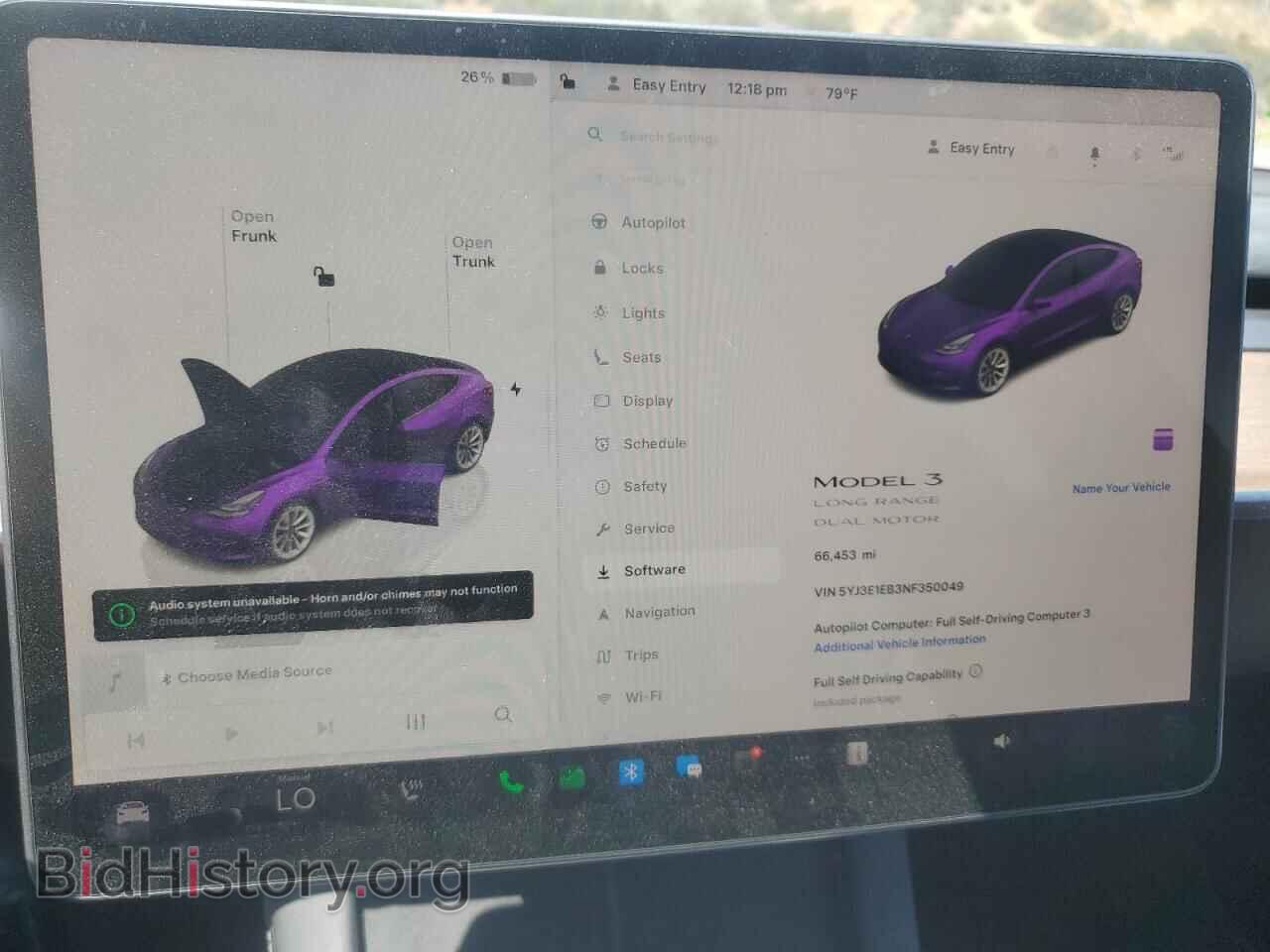 2022 TESLA MODEL 3 - VIN: 5YJ3E1EB3NF350049 - Фото 9
