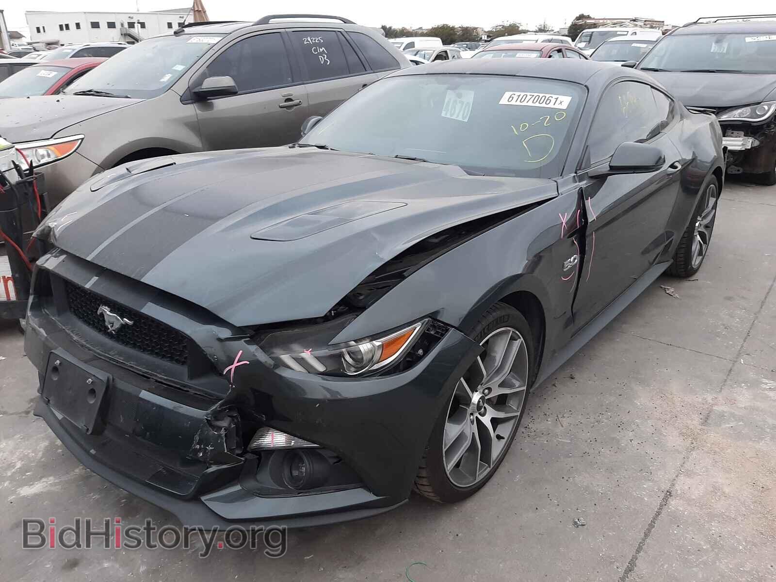 2015 FORD MUSTANG - VIN: 1FA6P8CF3F5407834 - Фото 2