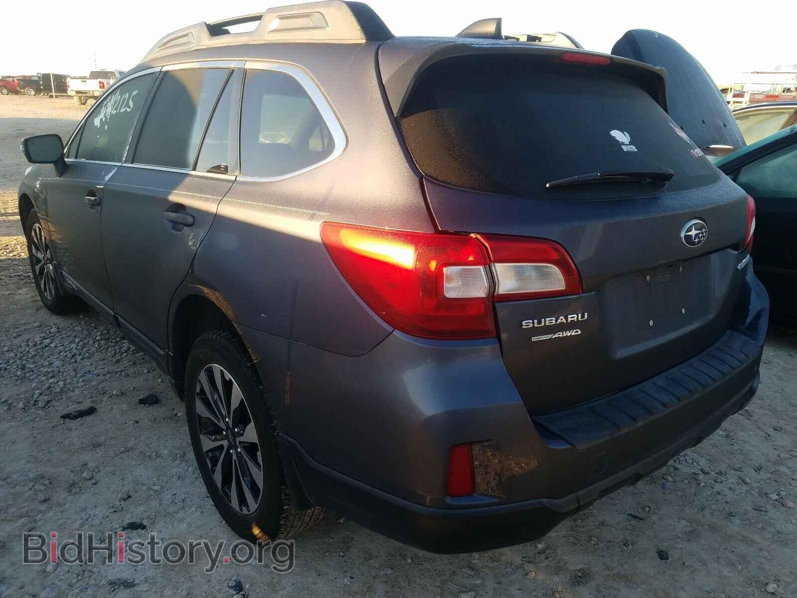 2016 SUBARU OUTBACK - VIN: 4S4BSBLCXG3322511 - Фото 3